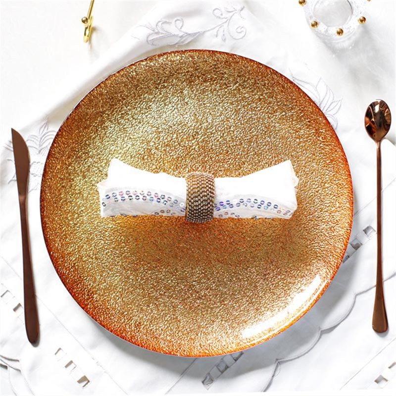 Wholesale Glass Charger Plate PZ-076 - Image 8